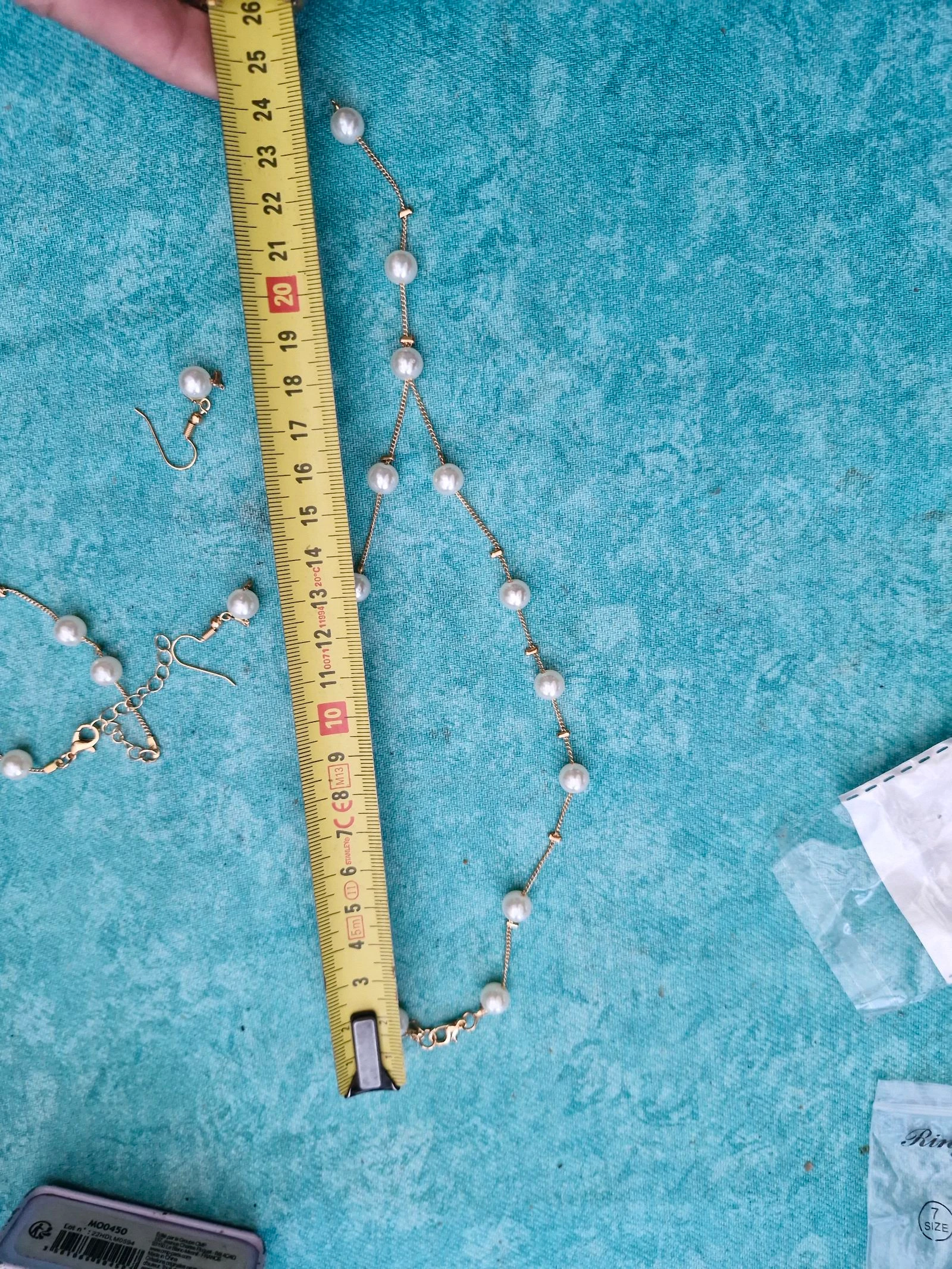 Necklace, bracelet, earrings set – photo 5
